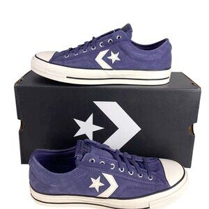 New Converse Star Player 76 Sneakers Suede Shadow Purple - A11131C - Unisex